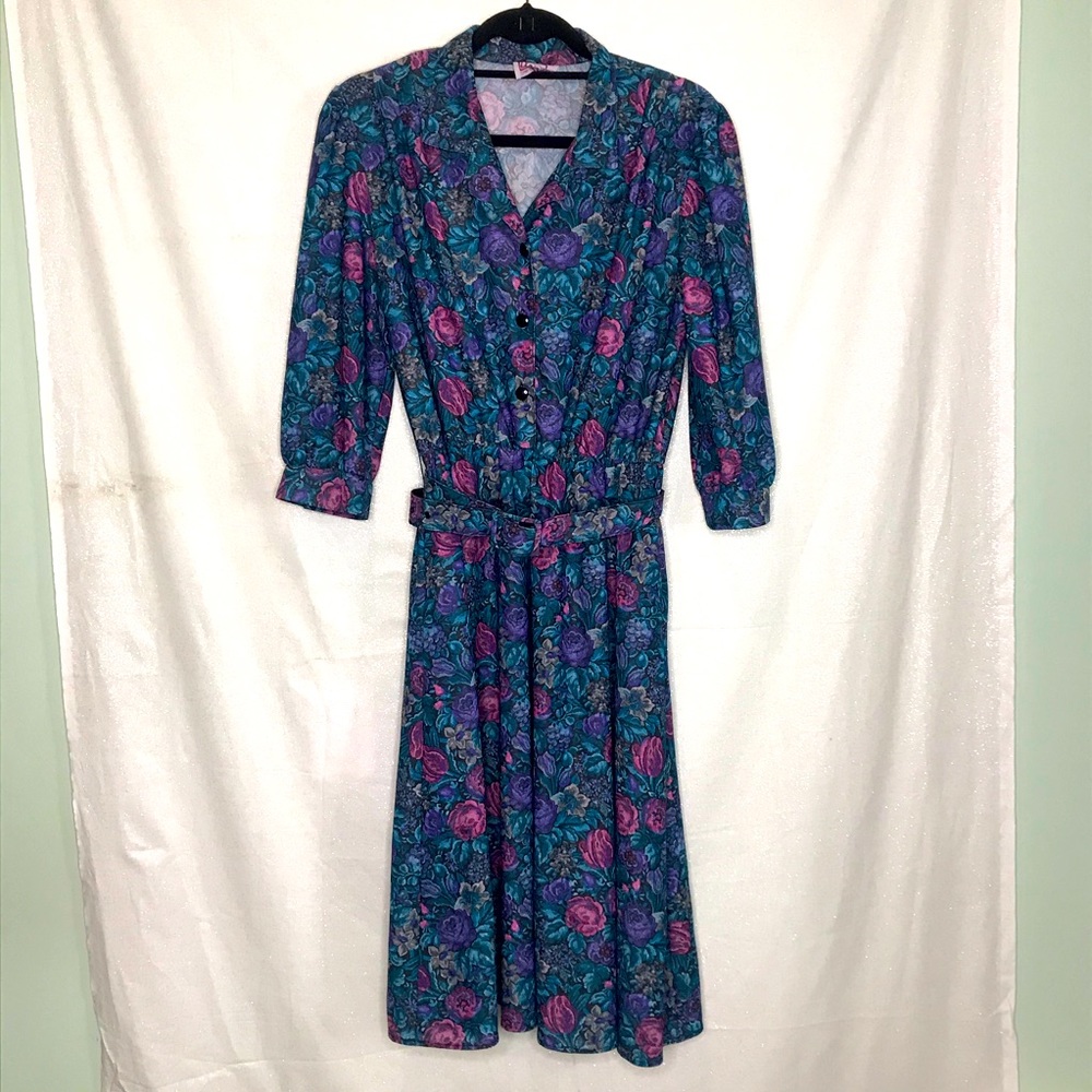 California looks made in USA vintage shirt dress